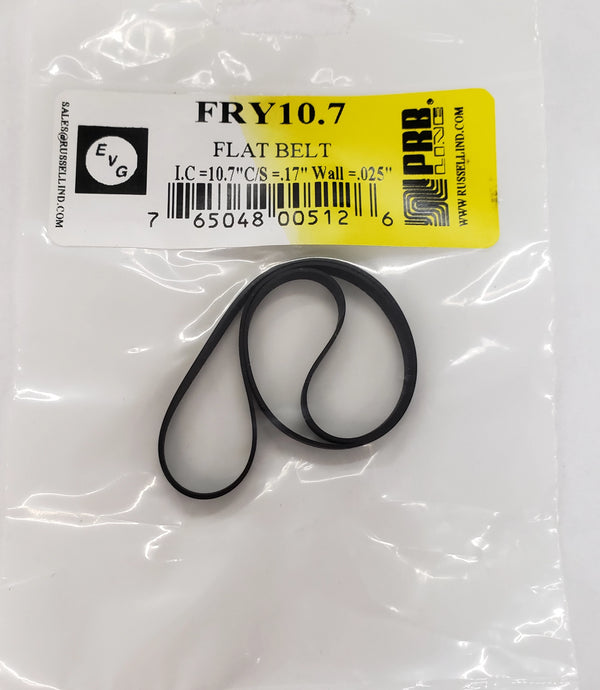 PRB FRY 10.7 Flat Belt for VCR, Cassette, CD Drive or DVD Drive FRY10.7