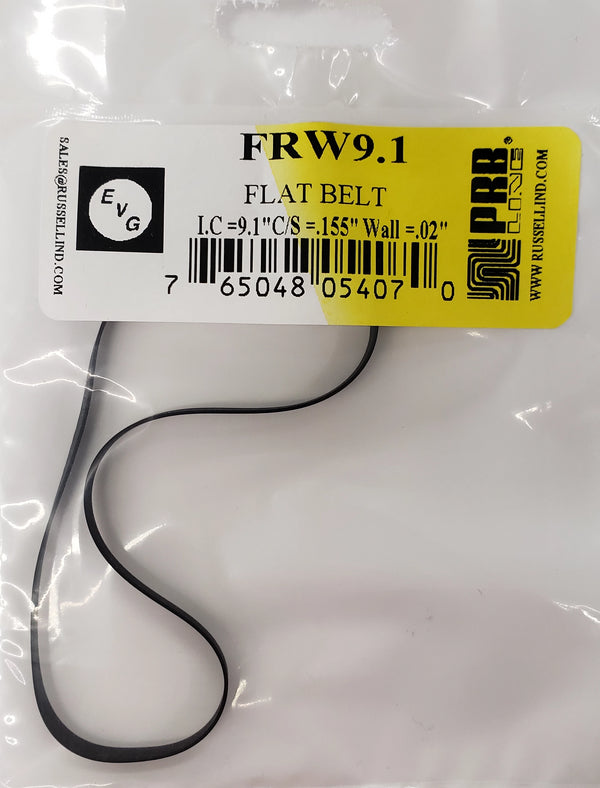 PRB FRW 9.1 Flat Belt for VCR, Cassette, CD Drive or DVD Drive FRW9.1