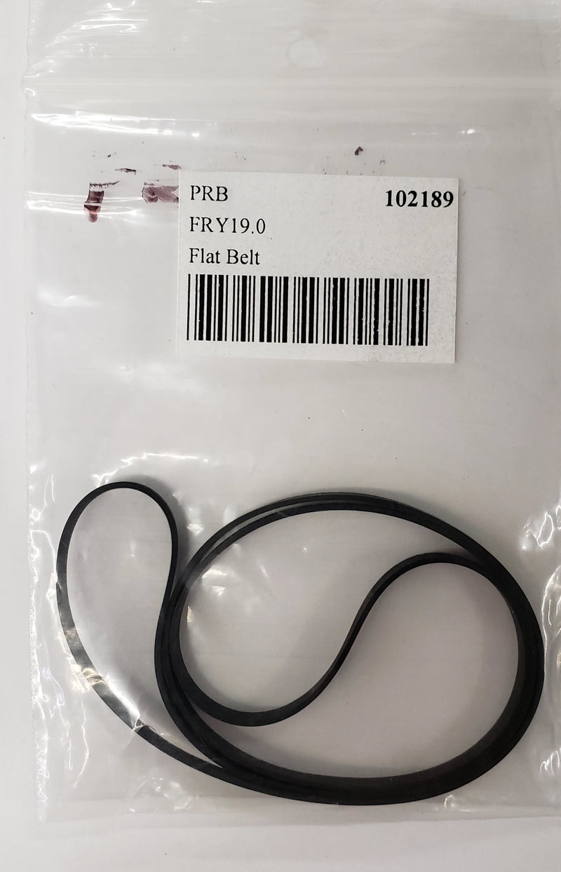 PRB FRY 19.0 Flat Belt for VCR, Cassette, CD Drive or DVD Drive FRY19.0