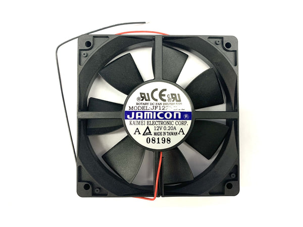 Jamicon JF1225B1L 120mm x 25mm 12V DC Cooling Fan ~ 67.43 CFM