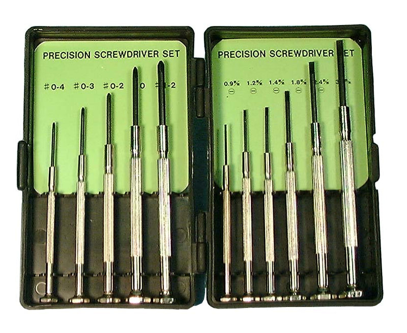 Philmore JS7, 11 Piece Precision Screwdriver Set with Case