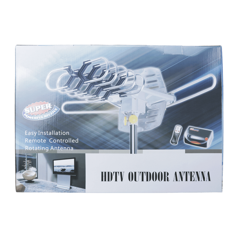 KK8101, Rotating Outdoor TV Antenna w/ Wireless Remote and Rotor