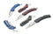 5-1/4" Mini Lock Back Knife with Ball Keychain and Pocket Clip (Black, Blue or Red)