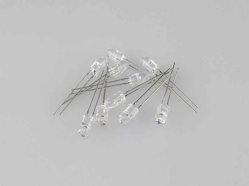 10 Pack of 5mm Ultra Bright YELLOW LEDs ~ 3V @ 20mA