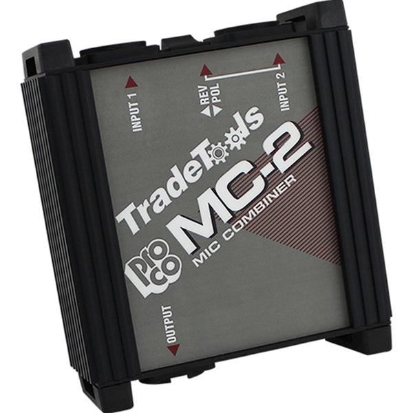 MC-2, ProCo Mic Combiner for 2 Low-Z XLR Microphones