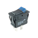 Switch SPST on off 20A 125V Waterprf Blue 54-234W