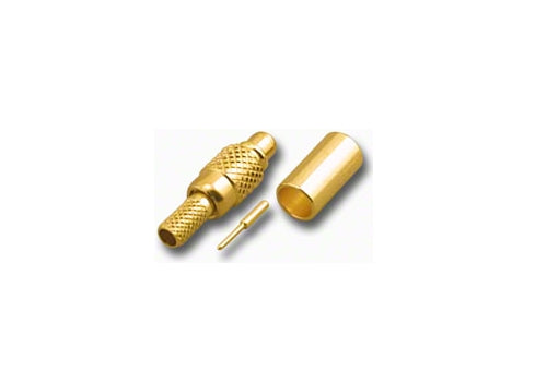 MMC-2101, MMCX Male 3 Piece Crimp Plug for RG-316/U Cable
