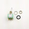 Alcoswitch MTE206R, DPDT ON-(ON), Sealed Mini Toggle Switch 6A@125V, 4A@28V DC