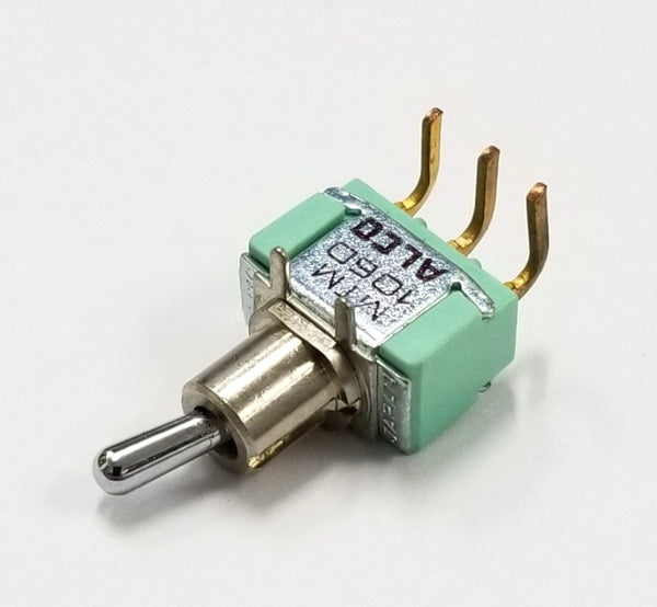 Alco MTM106D-R SPDT ON-ON Right Angle Toggle Switch, Horizontal Action 6A @ 125V