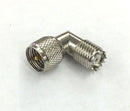 Mini UHF Male to Female Right Angle Adapter MU7231 - MarVac Electronics