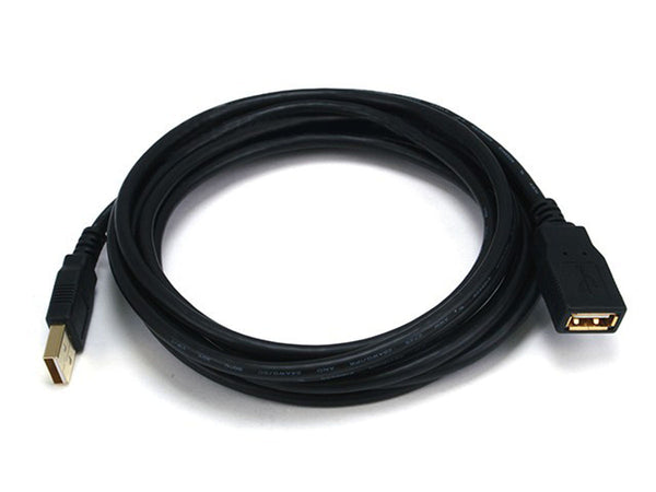 10ft USB 2.0 A Male to A Female Ext MV5434