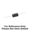 NTE NEHH10M450ED, 10uF @ 450V High Voltage Axial Electrolytic Capacitor