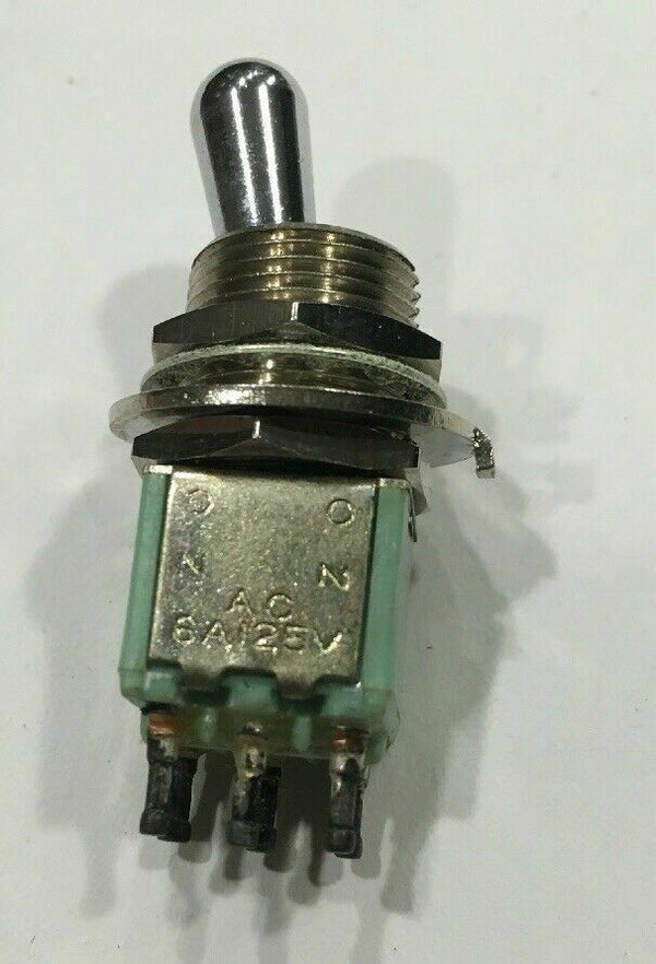 DPDT on on on 6A @125V MSTG206PA