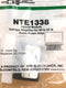 ECG1338, Hybrid Module Dual Audio Driver For 40W To 50W ~ 15 Pin SIP-M (NTE1338)