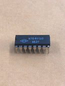 NTE4019B, CMOS Quad AND/OR Select Gate ~ 16 Pin DIP (ECG4019B)