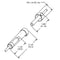 NTE433 High Voltage Splice Connector for CRT Anode Leads ~ 40kV Insulated