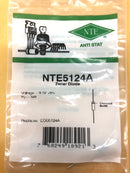 NTE NTE5124A, 9.1V @ 5W Zener Diode 5% ~ DO-201 Axial (ECG5124A)