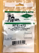 NTE7472 TTL - AND Gated J-K Master/Slave Flip-Flop w/Preset & Clear ~ 14 Pin DIP