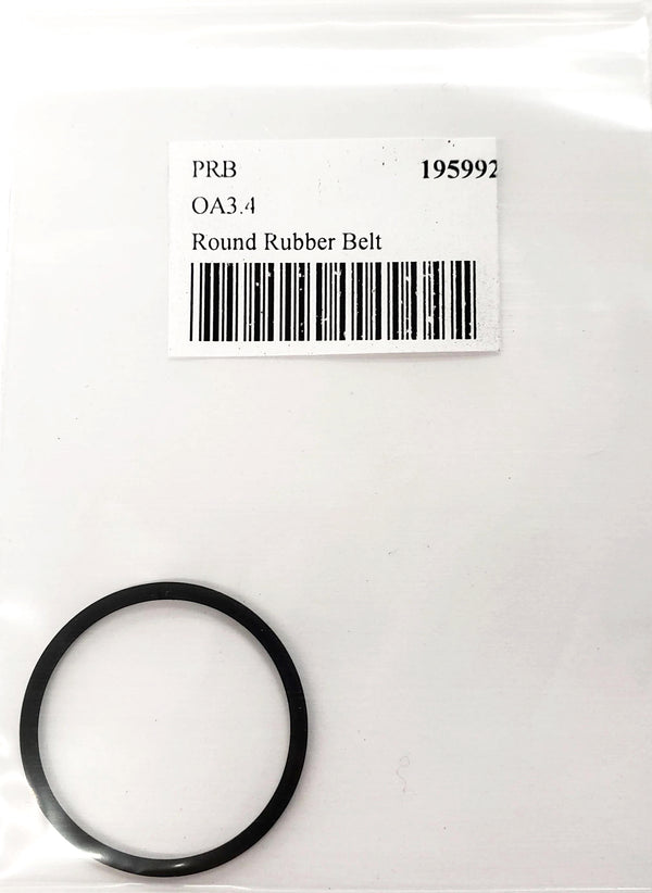 PRB OA 3.4 Round Cut Belt for VCR, Cassette, CD Drive or DVD Drive O3.4