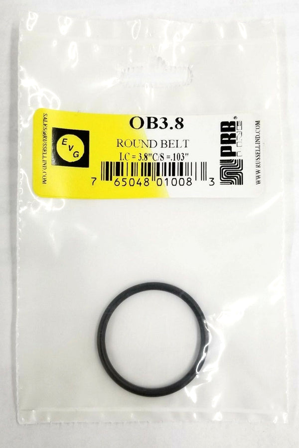 PRB OB 3.8 Round Cut Belt for VCR, Cassette, CD Drive or DVD Drive OB 3.8