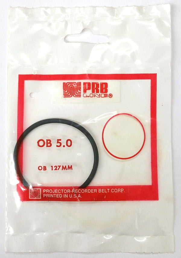 PRB OB 5.0 Round Cut Belt for VCR, Cassette, CD Drive or DVD Drive OB5.0