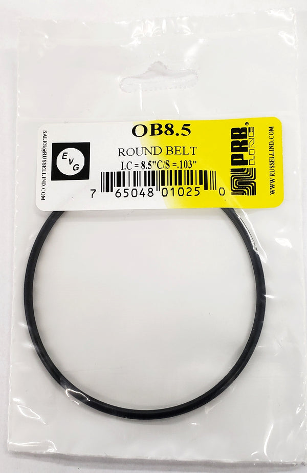 PRB OB 8.5 Round Cut Belt for VCR, Cassette, CD Drive or DVD Drive OB8.5