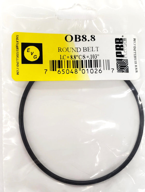 PRB OB 8.8 Round Cut Belt for VCR, Cassette, CD Drive or DVD Drive OB8.8