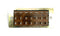 Beau S-3321-SB, 21 Pin Male Shallow Bracket Panel Connector ~ 10A @ 250V AC