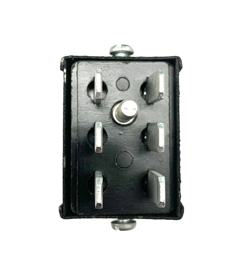 Beau P406CCT (P-2406-CCT), 6 Pin Male Cable Mount Connector ~ 15A @ 250V AC RMS