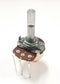 Philmore PC37 500K Ohm Audio Taper Potentiometer, 24mm Body with 1/4" D Shaft