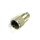 UHF Male (PL-259) 2 Piece Solder Plug for RG6 and RG6/U Cable