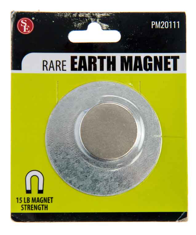 1.0" x 4mm, 15LB Rare Earth Magnet (Nickel Neodymium N35) ~ 1 Piece
