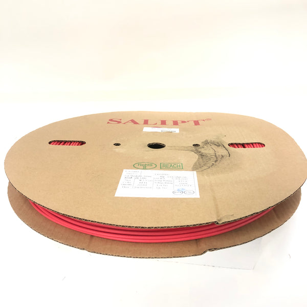 Thermosleeve CYG HST18330, RED 1/8" 2:1 Heat Shrink ~ 330 Foot Roll