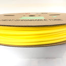Thermosleeve CYG HST14330, YELLOW 1/4" 2:1 Heat Shrink ~ 330 Foot Roll