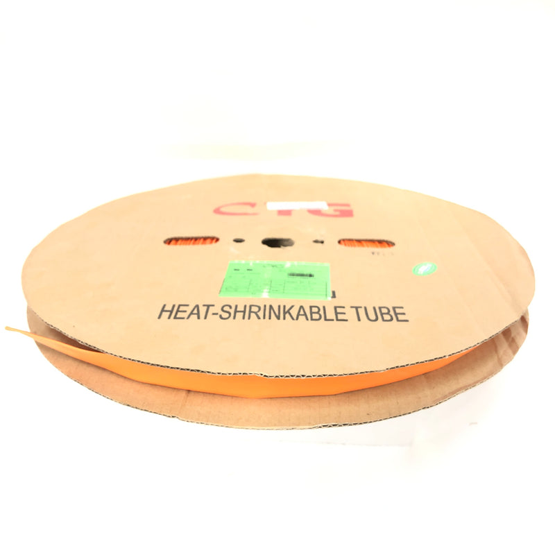 Thermosleeve CYG HST12330, ORANGE 1/2" 2:1 Heat Shrink ~ 330 Foot Roll