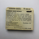 Pfanstiehl 108-D3 Diamond Needle for 78 RPM Only