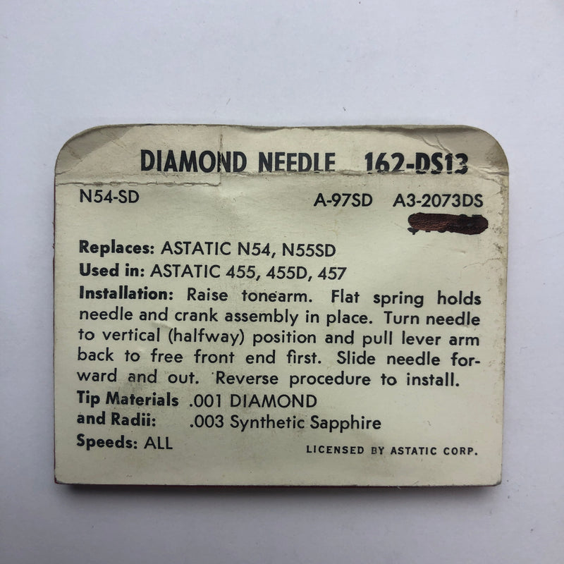 Pfanstiehl 162-DS13 Diamond Needle