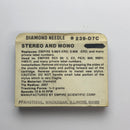 Pfanstiehl 239-D7C Diamond Needle for Audio Empire*