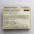 Pfanstiehl 247-D6 Diamond Needle for Audio Empire*