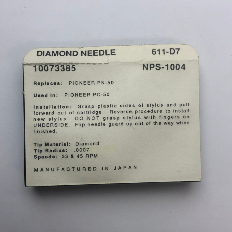 Pfanstiehl 611-D7 Diamond Needle