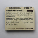 Pfanstiehl 632-D7 Diamond Needle