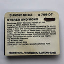 Pfanstiehl 709-D7 Diamond Needle