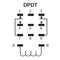 NTE R10-11A10-120 DPDT, 120 Volt AC Coil 10 Amp General Purpose Relay 10A