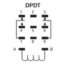 NTE R10-11D10-24 DPDT, 24 Volt DC Coil 10 Amp General Purpose Relay 10A