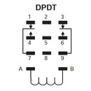 NTE R10-11A10-120N DPDT 120 Volt AC Coil 10A General Purpose Relay w/Indicator