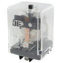 NTE R10-5D10-12B SPDT, 12 Volt DC Coil 10 Amp General Purpose Relay w/ Button