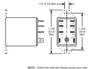 NTE R14-5D15-24 SPDT, 24 Volt DC Coil 15 Amp General Purpose Relay 15A