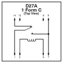 NTE R56-5D.5-24, 24 Volt DC Coil, 0.5 Amp SPDT DIP Reed Relay