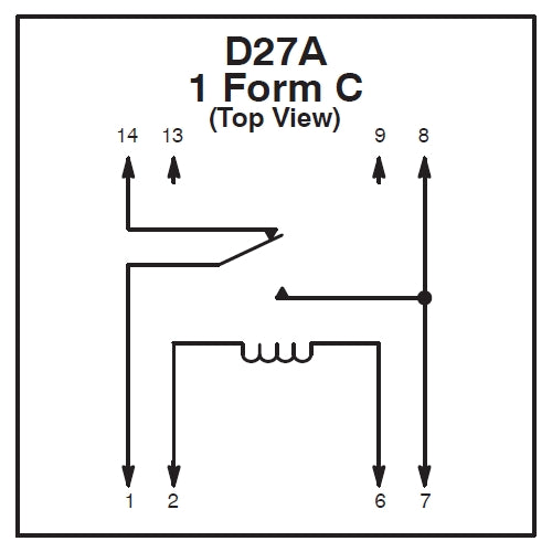 NTE R56-5D.5-12, 12 Volt DC Coil, 0.5 Amp SPDT DIP Reed Relay – MarVac ...