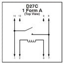 NTE R56-1D.5-6, 5 Volt DC Coil, 0.5 Amp SPST-NO DIP Reed Relay